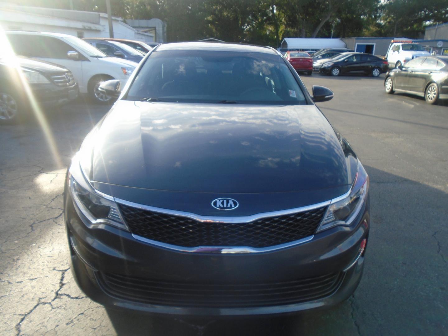 2018 Kia Optima (KNAGT4L31J5) with an 2.4L L4 DOHC 16V engine, 6-Speed Automatic transmission, located at 6112 N Florida Avenue, Tampa, FL, 33604, (888) 521-5131, 27.954929, -82.459534 - Photo#1